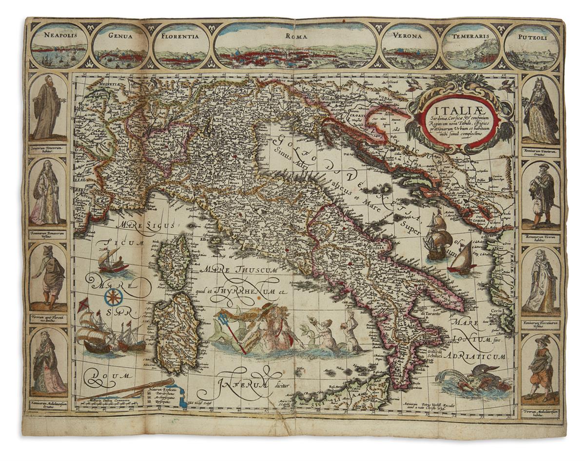 VERBIEST, PIETER. Italiae Sardiniae, Corsicae, & Confinium Regiorum Nova Tabula,